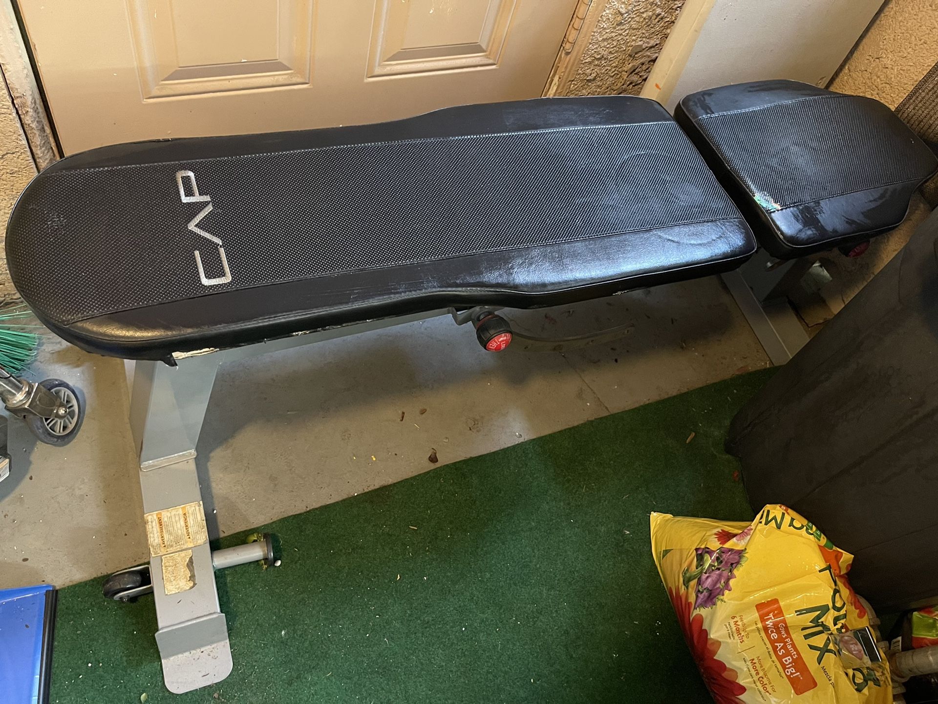 CAP Barbell Deluxe Utility Weight Bench - $120