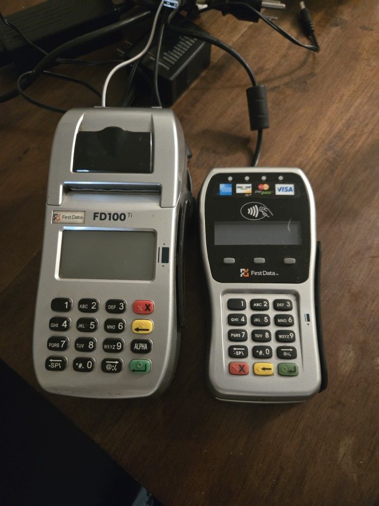 First Data Fd-35 Pin Pad Credit Card Reader