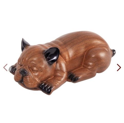 ESDOPA Resin Cremation Dog Urn, Dog Statue Urns for Ashes