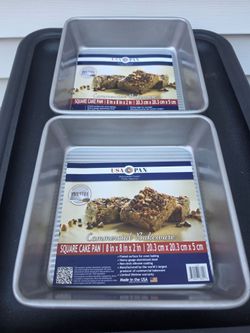 USA PAN Commercial Square Cake Pan 8x8