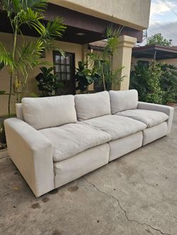 Off White 3 Piece Couch
