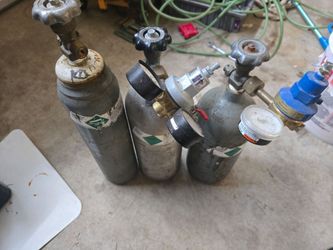 5lb CO2 tank x3
