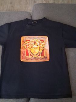 Versace Medusa Graphic T-Shirt Black