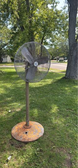 Air Master Heavy-Duty Industrial Pedestal Fan