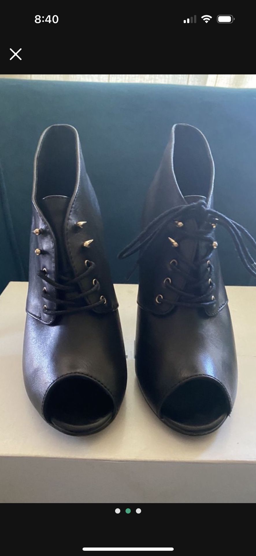 Aldo Peeptoe Boots