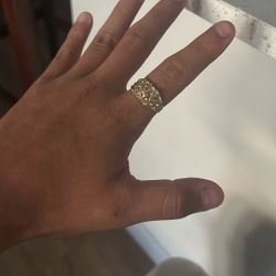 10k Gold Nugget Ring