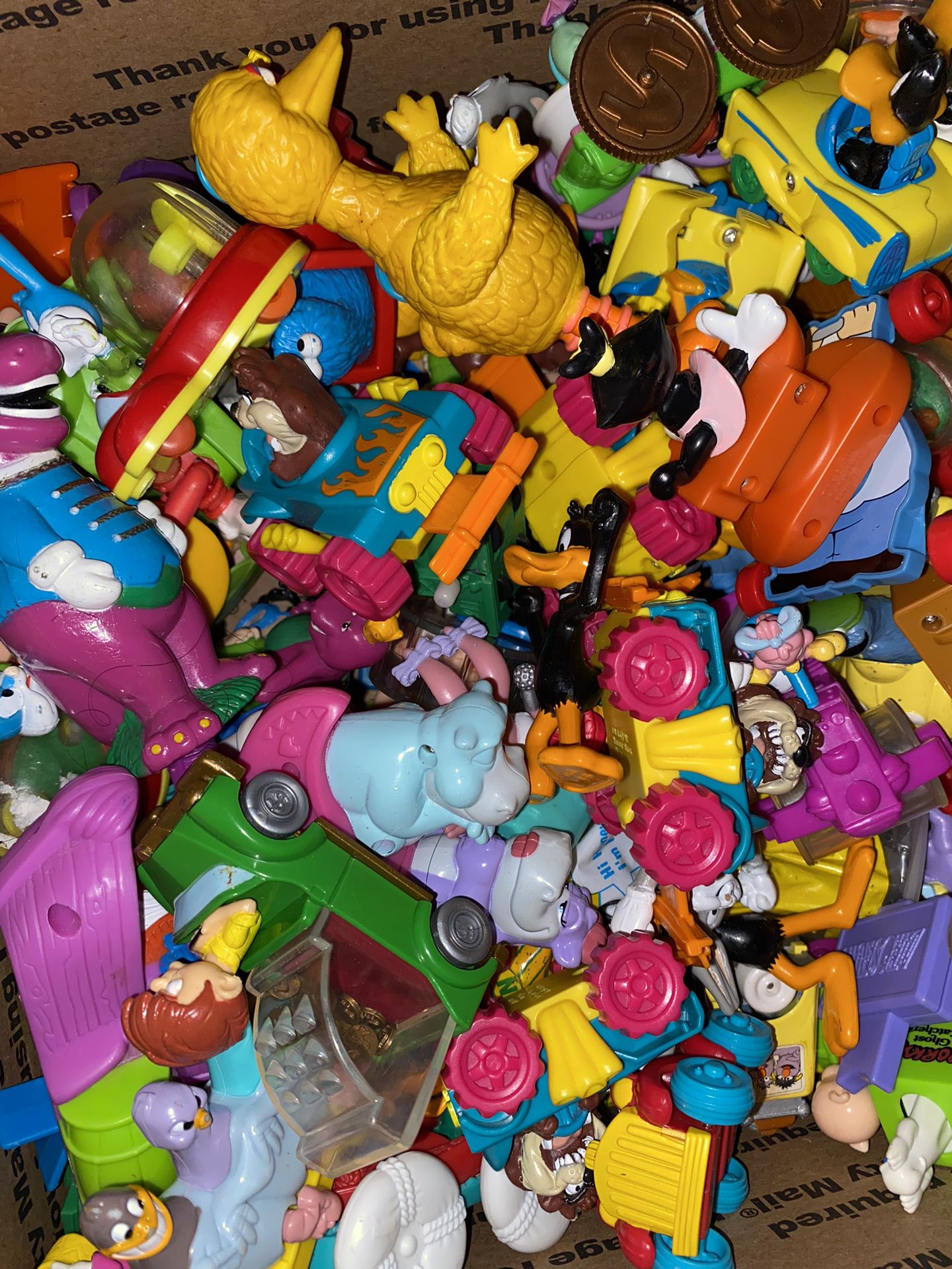 Box Full Of Old Toys