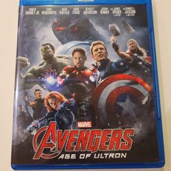 $5 BLU RAY. AVENGERS: AGE OF ULTRON. $5 OR TRADE FOR A MOVIE TITLE I DO NOT ALREADY OWN. BLU RAY ONLY NO DIGITAL .
