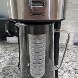 Sunvivi Tea Coffee Maker with 3 Qt Pitcher