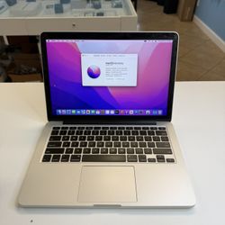 MacBook Pro 13inch 8Gb Ram - 256ssd macOS Monterey
