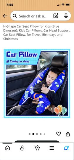 New dinosaur car pillows for kids