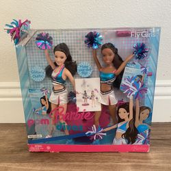 Barbie Pom Pom Divas Fly Girls New In Box