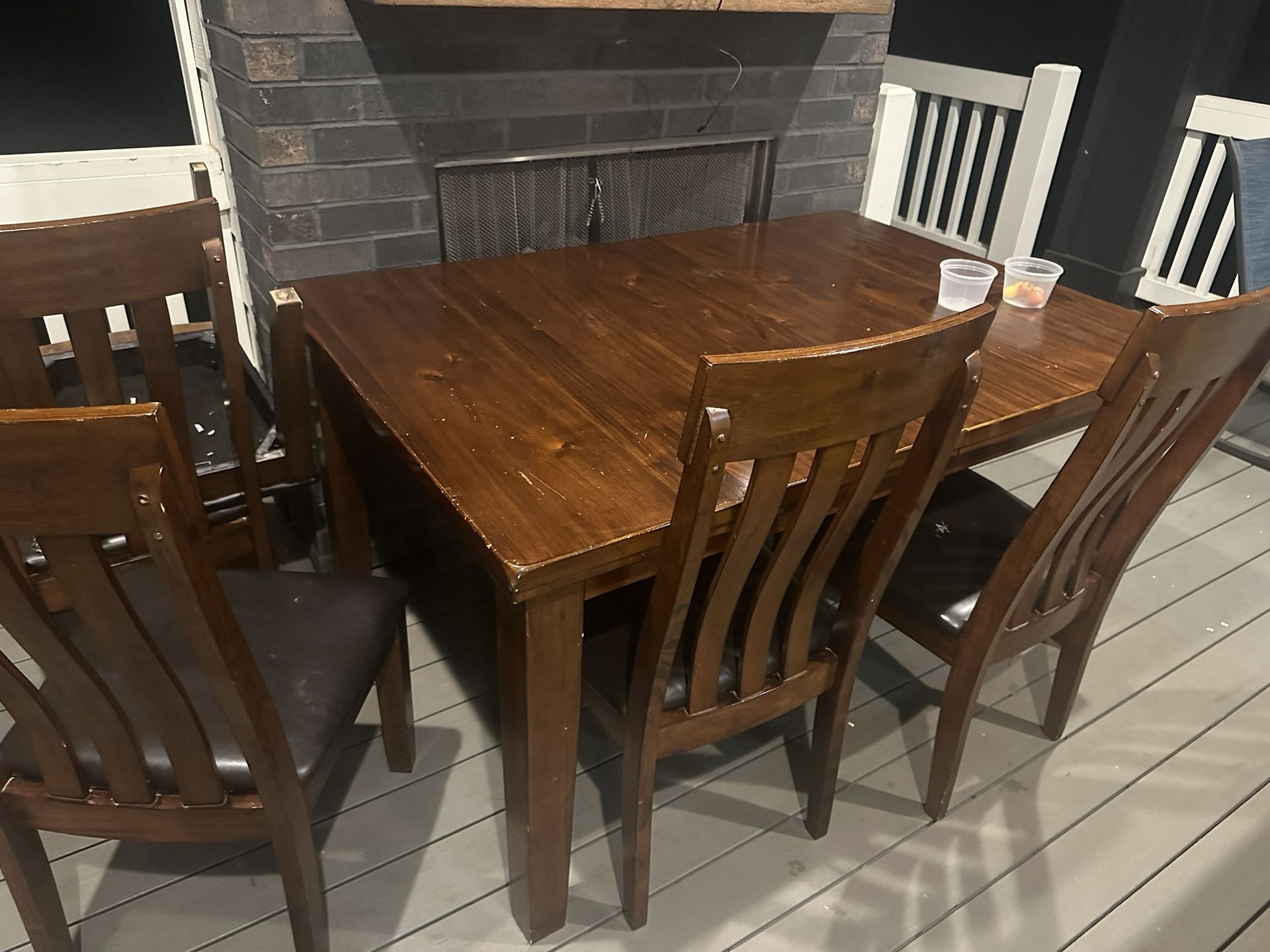 Dining Table With 6 Chairs