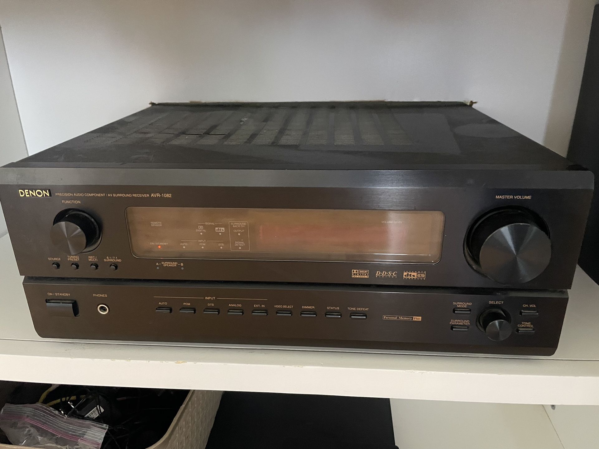 denon receiver model avr-1082