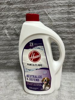 Hoover Paws & Claws 64 fl oz Deep Cleaning Carpet Cleaner Shampoo With Stainguard Solution For Pets
