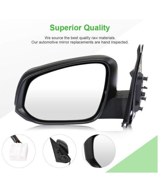 Driver Side View Mirror For Toyota Tacoma 2016-2023