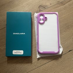 Purple iPhone Case 16 Plus