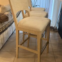 Counter Stool Barstool Cream Bernhardt 30”