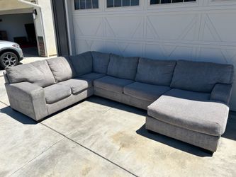 Large Grey Sectional Sofa