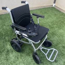 Lightweight Foldable Electric Wheelchair (Motorized / Power) – Only 30 lbs (Open Box)