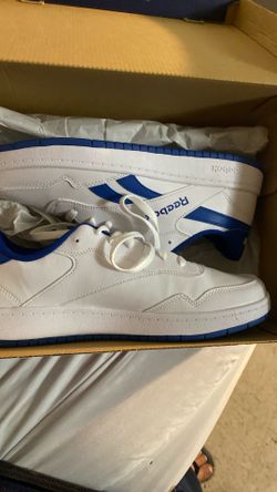 Blue & White Reebok Shoes Size 10