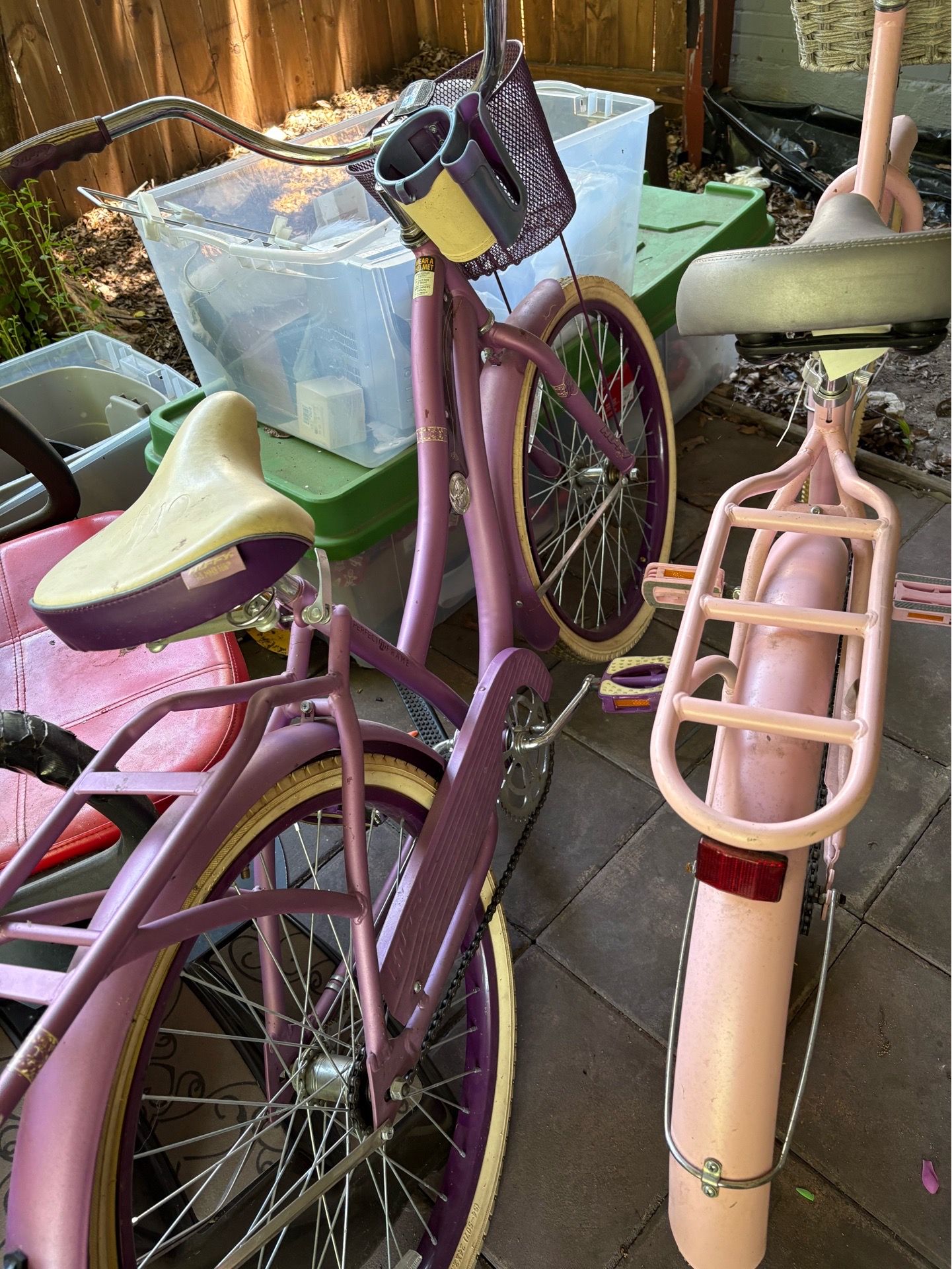 Bicicleta morada