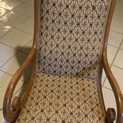 STATEVILLE Solid Wood Rocking Chair ,durable ,