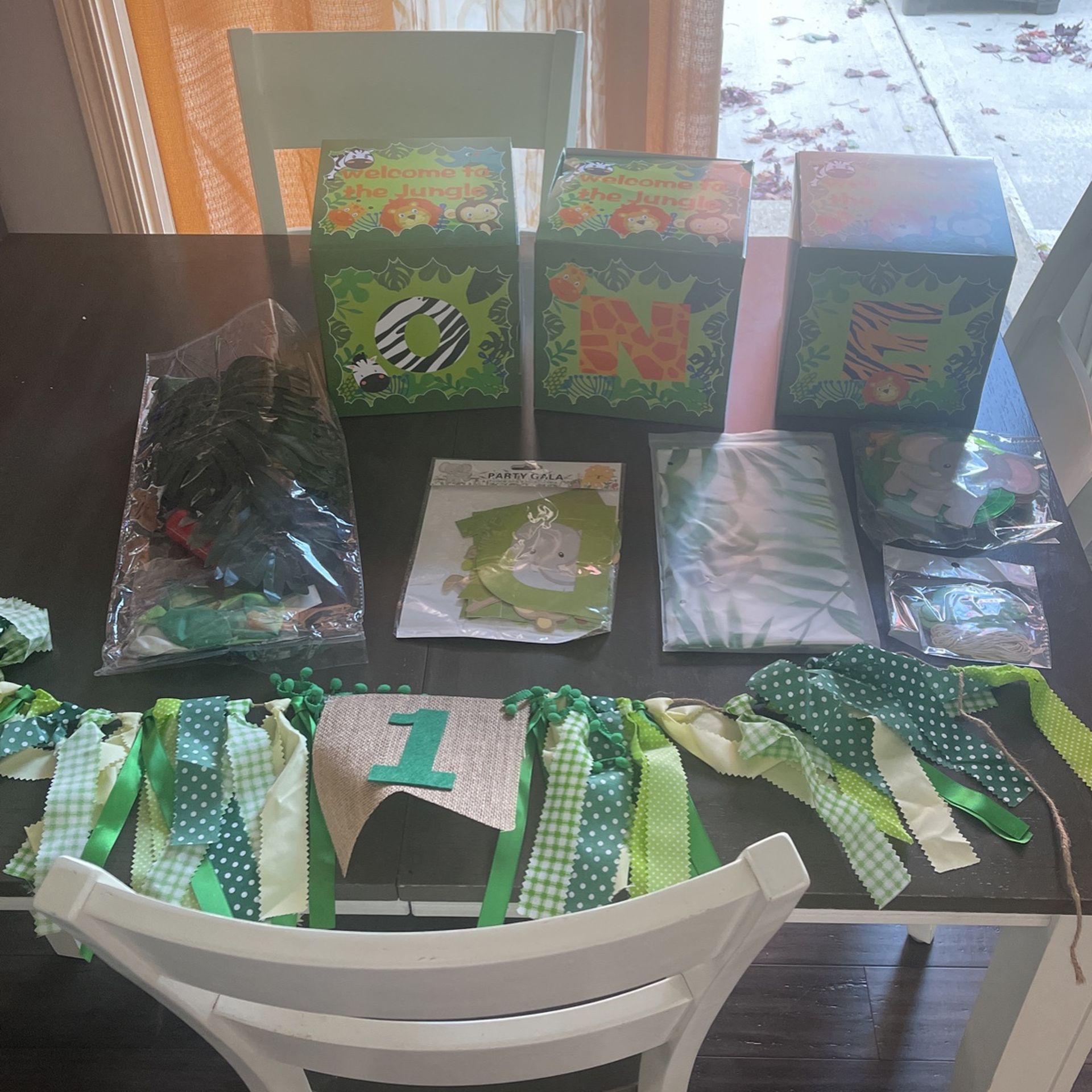 1st Birthday Jungle Theme 