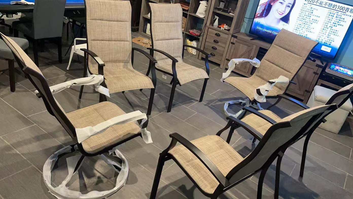 New Set Of 6 Outdoor Chair
