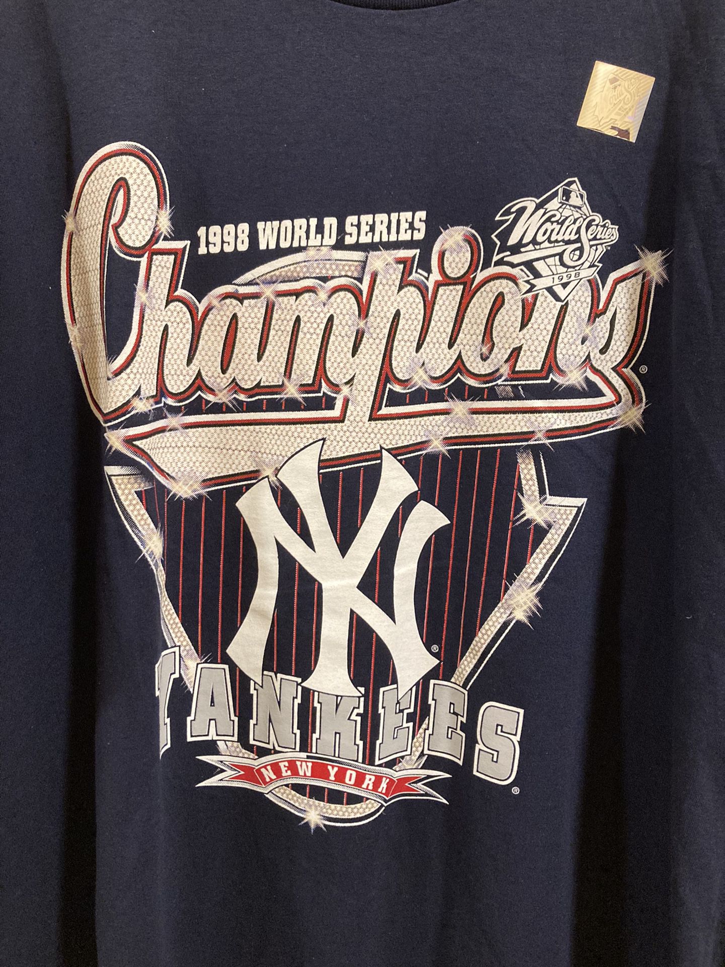VTG New York Yankees T Shirt 1998 World Champions Men’s XXL Lee Sport 90s