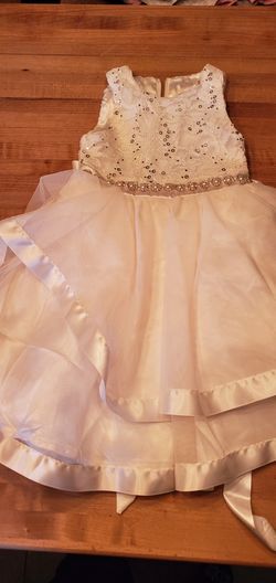 24 month white dress