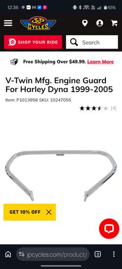 Crash Guards Harley Davidson Dyna chassis