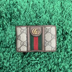 Gucci Ophidia Tape GG Logo Card Holder