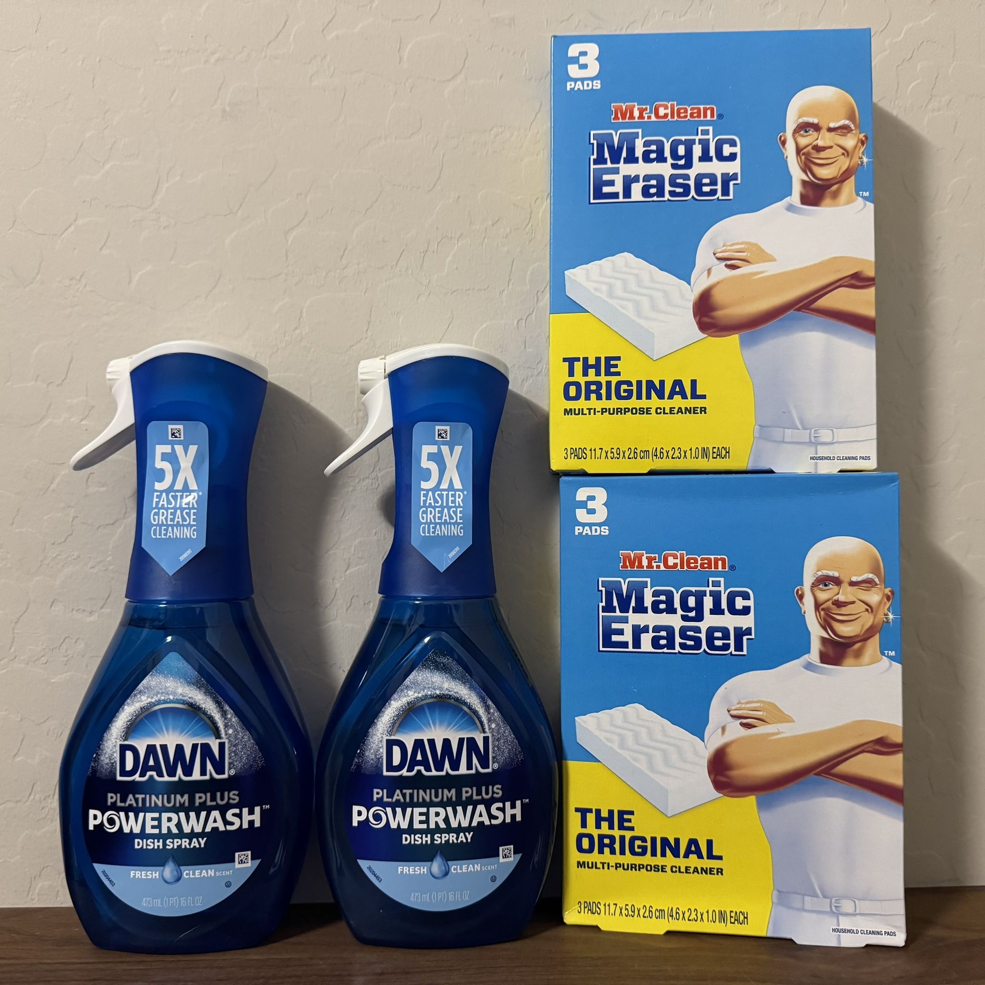 Dawn Power Wash Mr Clean Cleaning Bundle