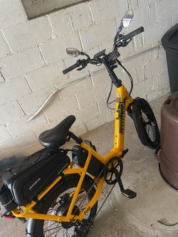 ($1100 OBO) Velotric fold 1 plus (mango color)