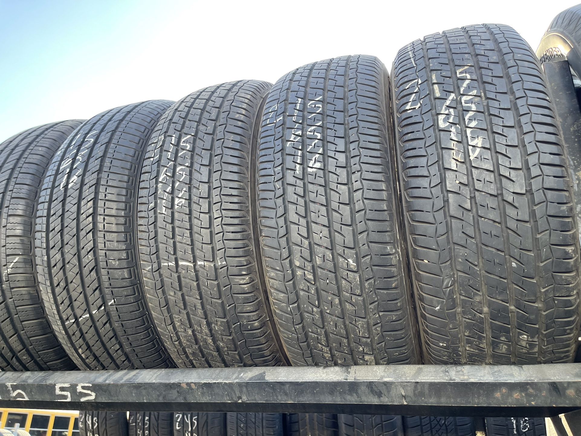 215-65-16 Used Tires 215/65/16 Llantas Usadas