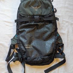New Osprey Kamber 16 Backpack Day Bag Pack Skiing Snowboarding Hiking Water Hydration Bladder Holder Compatible Gregory Arc'teryx Columbia Rei