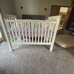 solid Wood baby crib