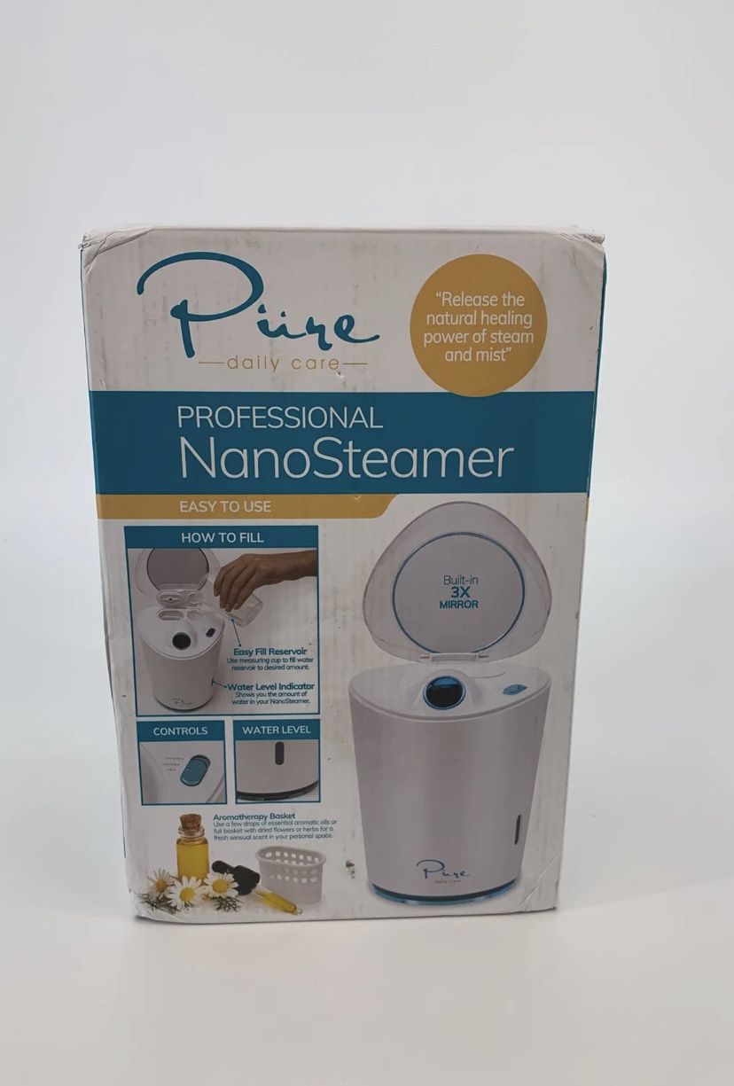 Nanosteamer Pro facial steamer New