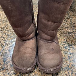 Ugg Tall Boots Kids Size 10 Chestnut
