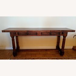 Rustic Style Console/ Dining Table 