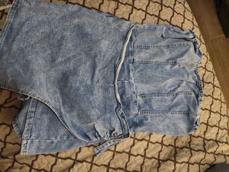 Denim Romper dress