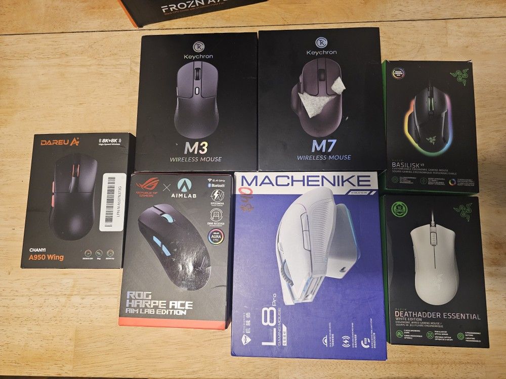 New gaming mice