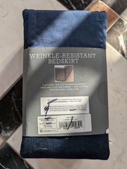 Wrinkle Resistant Bed skirt King Size