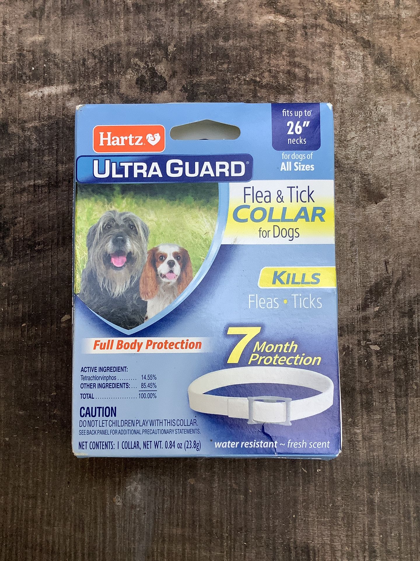 Hartz UltraGuard Flea & Tick Collar for Dogs & Puppies 26", 7 Month Protection