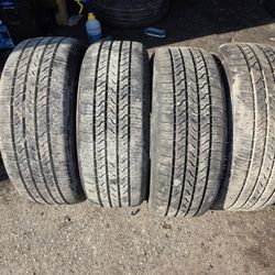 4 tires 215/55/17 Firestone 

