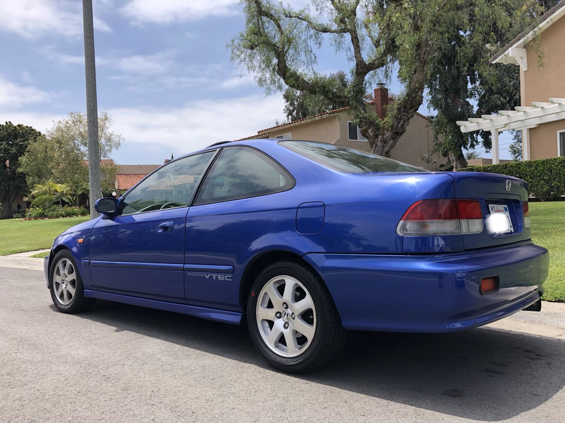 1999 Honda Civic Si Em1 Electron Blue Pearl