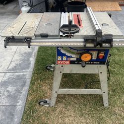 Ryobi 10” Table Saw