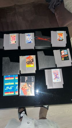 Nintendo Games . * Top Gun *blades Of Steel *track And Field *the Goonies 11 *mario Bros *CONFlCT*pokemon Sun For Nintendo 3 Ds