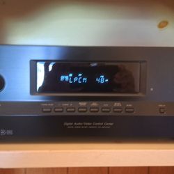 Price reduced! Sony Surround Sound system including AV receiver, 5 Disc DVD/CD player, VCR, speakers, cables, TV